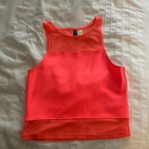 Hot pink tank top